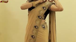 How To Wear Heavy Saree Perfectly  Party Sari Draping Idea To Look Slim amp Tall In Proper Pleats [upl. by Eniarral]