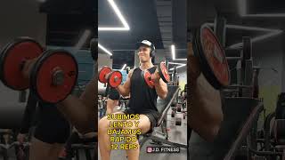 Completa 5 sets de esta triserie y tus bíceps arderan 🔥gym fitness workout gymrat fitnessmodel [upl. by Nylednarb42]