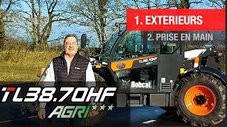 Bobcat TL3870 HF Agri  Part12 Présentation extérieure [upl. by Esinal]