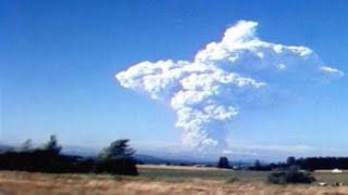 Footage of the 1980 Mount St Helens Eruption [upl. by Nessy]