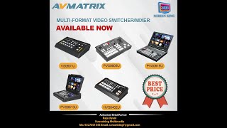 AVMATRIX PRODUCTS LIVE DEMO [upl. by Annoif]