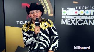 Gerardo Ortiz backstage QampA at the Billboard Mexican Music Awards 2013 [upl. by Egon634]