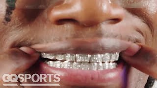 Lamar Jacksons Grillz Are Icy 🧊 [upl. by Beck]