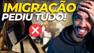 DOCUMENTOS e PERGUNTAS na IMIGRAÇÃO EUROPA [upl. by Richmal311]