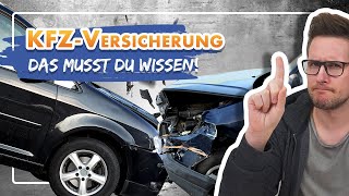 🚗 KfzVersicherung Grundlagen  Kasko Schadensfreiheitsrabatt Haftpflicht erklärt [upl. by Otsugua]