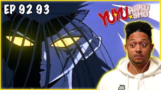 Demon Yusuke vs Shinobu Sensui Yu Yu Hakusho Episode 92 93 Reaction [upl. by Ledairam]