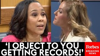 SHOCK MOMENT Fani Willis Unleashes On Trump CoDefendants Lawyer For Being Intrusive [upl. by Handbook386]