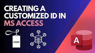 Mastering Custom ID Creation in MS Access A Dual Approach with amp without VBA code [upl. by Shirlee405]