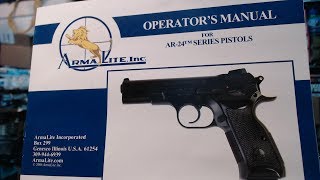 ArmaLite AR24 CZ 75 9mm  Plus CZ 75B amp Tanfoglio Witness P [upl. by Aric]