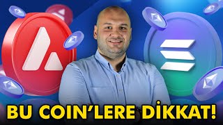 Altcoinlerden Yeni Ataklar Geliyor mu🔥 Hangi Coinler Ucuz Kaldı🤔 AVAX ve SOL Ethereumu Geçti💣 [upl. by Sajovich]