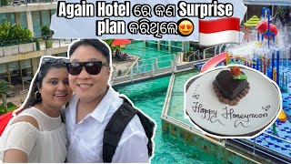 Again Hotel ରେ କଣ Surprise plan କରିଥିଲେ😍🇮🇩🇮🇩 [upl. by Eolc575]