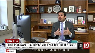 Akron launches pilot program to address violence before it starts [upl. by Yellas]