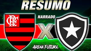 Flamengo vence o Botafogo e assume a viceliderança do Carioca [upl. by Rubi296]