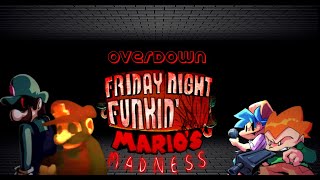 OVERDOWN ‐ Mario Madness v2 FNF Cover [upl. by Nisa]