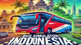 Bus Simulator Indonesia Scenic Drive from Bandung to Cirebon Part 2 [upl. by Yerkovich]