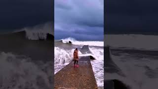 Unbelievable Monster Ocean Waves  Biggest Sea Storms Caught on Camera WajjisOfficial [upl. by Nosmas900]