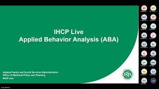 IHCP Live ABA Therapy Meeting December 4 2024 [upl. by Gilligan928]