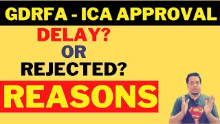 ICA GRFA Approval Permit Application Rejected What are the Reasons UAE Travel Update [upl. by Mella]