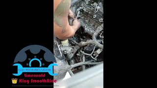 Nissan Premium Van EGR valve and intake manifold cleaning [upl. by Enilrem]