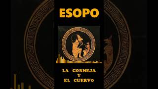 📚 ESOPO  La corneja y el cuervo  Fábula de Esopo [upl. by Tooley]