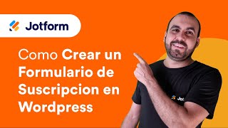 Cómo crear un formulario de suscripción en WordPress [upl. by Origra166]