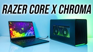 Razer Core X Chroma External GPU Review [upl. by Katt]