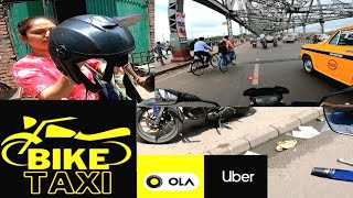 Howrah Station Aakar fayda Ho Gaya😜ola Uber bike taxi part time [upl. by Dever]