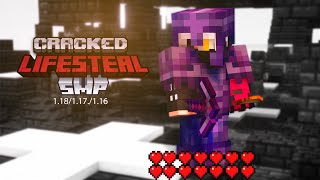 CRACKED MINECRAFT LIFESTEAL SMP  120119118  JAVA  PE  FREE TO JOIN ​​ [upl. by Nollie]