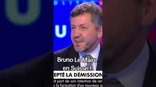 Écoutez ce qu’il dit sur Bruno Lemaire 🤔 shortvideo macron lepen lfi melenchon rn [upl. by Polky795]