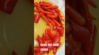 i make🔥 hot chilli saucefoodasmrchilli satisfying youtubeshorts [upl. by Alba]