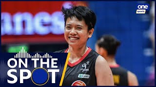 Kim Fajardo says HARD WORK was the key in beating the talented Choco Mucho squad  OSOnTheSpot [upl. by Ark640]