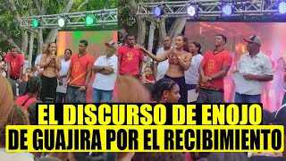 discurso completo de GUAJIRA decepcionada de su recibimiento  Desafío XX 2024 [upl. by Drugi]