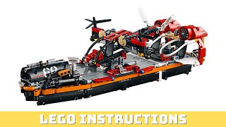 LEGO instructions  Technic  42076 Bmodel  Hovercraft [upl. by Saimerej]