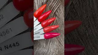 Pomarańczowe Pudry Tytanowe Manicure Tytanowy NSN paznokcie nails nailstyle fun funny beauty [upl. by Amej]