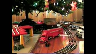 My Christmas Train Layout  Lionel Hobo Hotel Campfire  2002  Part 4 [upl. by Dent487]