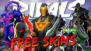 How to get FREE SKINS in Marvel Rivals 💥 Unlock ALL Characters  Skins for Free in Marvel Rivals [upl. by Cassiani]