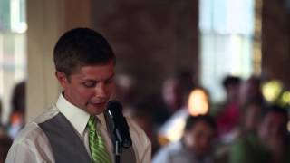 THE BEST Best Man Speech Ever Hilarious ending [upl. by Lennahc]