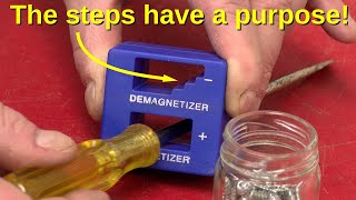 How do these MagnetizerDemagnetizers work [upl. by Yrogreg588]