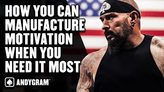 How High Achievers Manufacture Motivation To Dominate Every Day  Andygram [upl. by Wistrup]