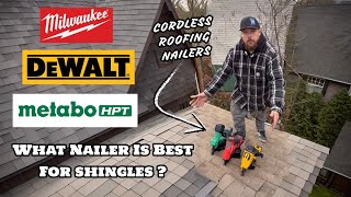 Cordless Roofing Nailer Review [upl. by Ai]