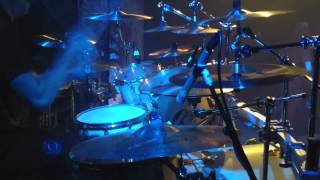 Pearl Artist Kai HahtoWintersun  Time Drum Cam  Nosturi Helsinki 13102012 [upl. by Gusty68]