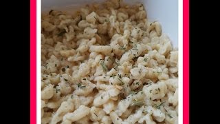 How To Make Spaetzle German Dumplings [upl. by Alexio663]