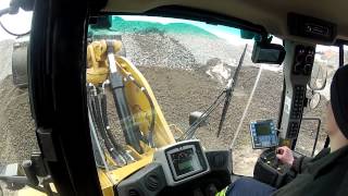 New Cat 980K Cabview Go Pro HD Hero2 [upl. by Nibuz415]