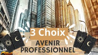 AVENIR PROFESSIONNEL ✨ 3 CHOIX ✨ TRAVAIL ✨ CARRIÈRE ✨ [upl. by Llerrah703]