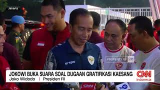 Jokowi Buka Suara Soal Dugaan Gratifikasi Kaesang [upl. by Yahsram]