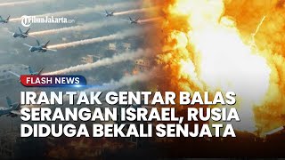 Iran Tak Gentar Rusia Turun Tangan Diduga Bekali Senjata Serang Israel Tel Aviv Terbakar [upl. by Nosduh]