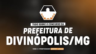 CONCURSO PREFEITURA DE DIVINÓPOLISMG  PLANEJAMENTO DE ESTUDOS [upl. by Howlyn]