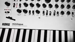 Korg Minilogue  Playing The Presets  Pt 1 [upl. by Primalia]