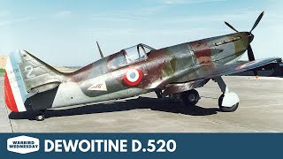 Dewoitine D520  Warbird Wednesday Episode 96 [upl. by Maccarone]