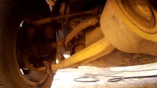 nissan xtrail 25L 2007 front suspension at work [upl. by Eibloc]